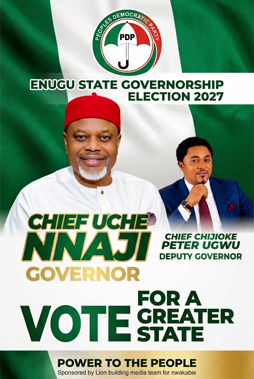 GAME CHANGER: CHIEF UCHE NNAJI FORMALLY UNVEILS PHILANTHROPIST CHIJIOKE PETER UGWU AS PDP RUNNING MATE FOR 2027