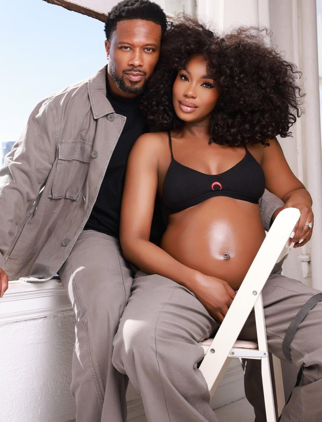 Sharon Ooja Welcomes First Child with Husband Ugo Nwoke