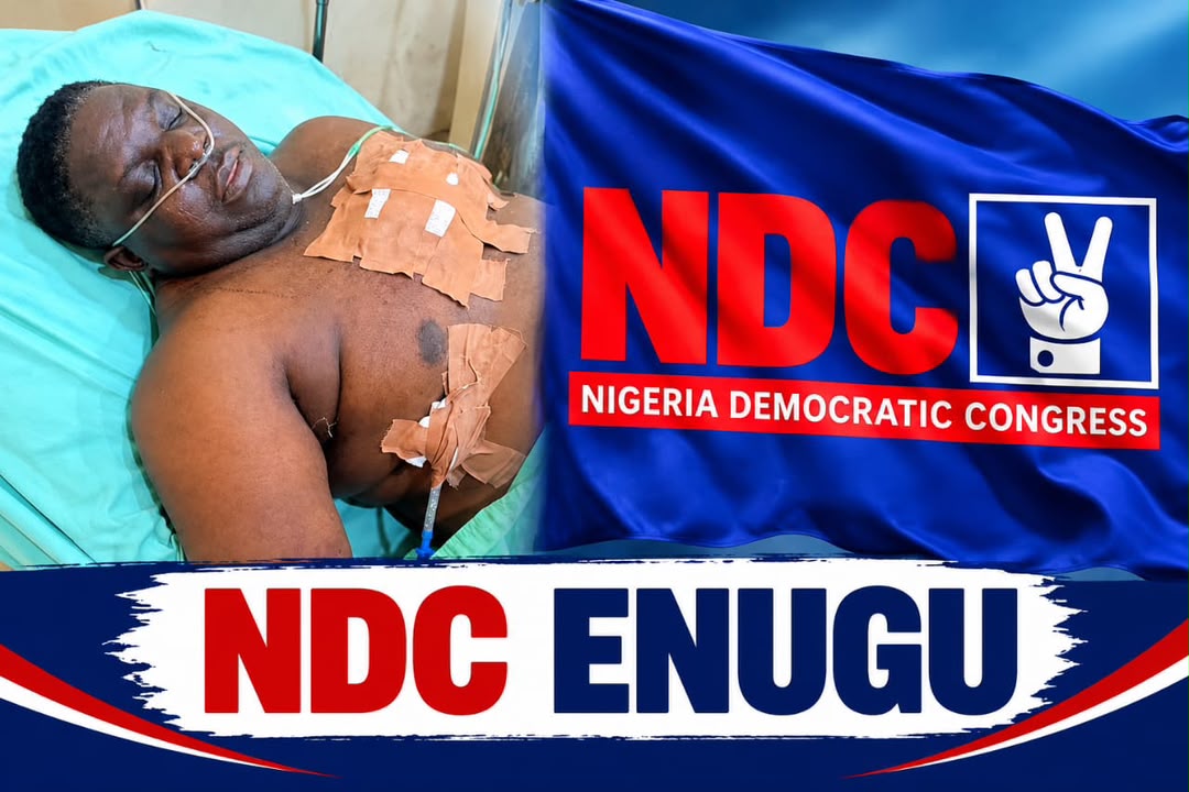 Outrage in Enugu: NDC Guber Candidate Sir Christian Chinyeaka Ohaa Condemns Killing of Party Member Nwolle Christopher Following Campaign Office Attack