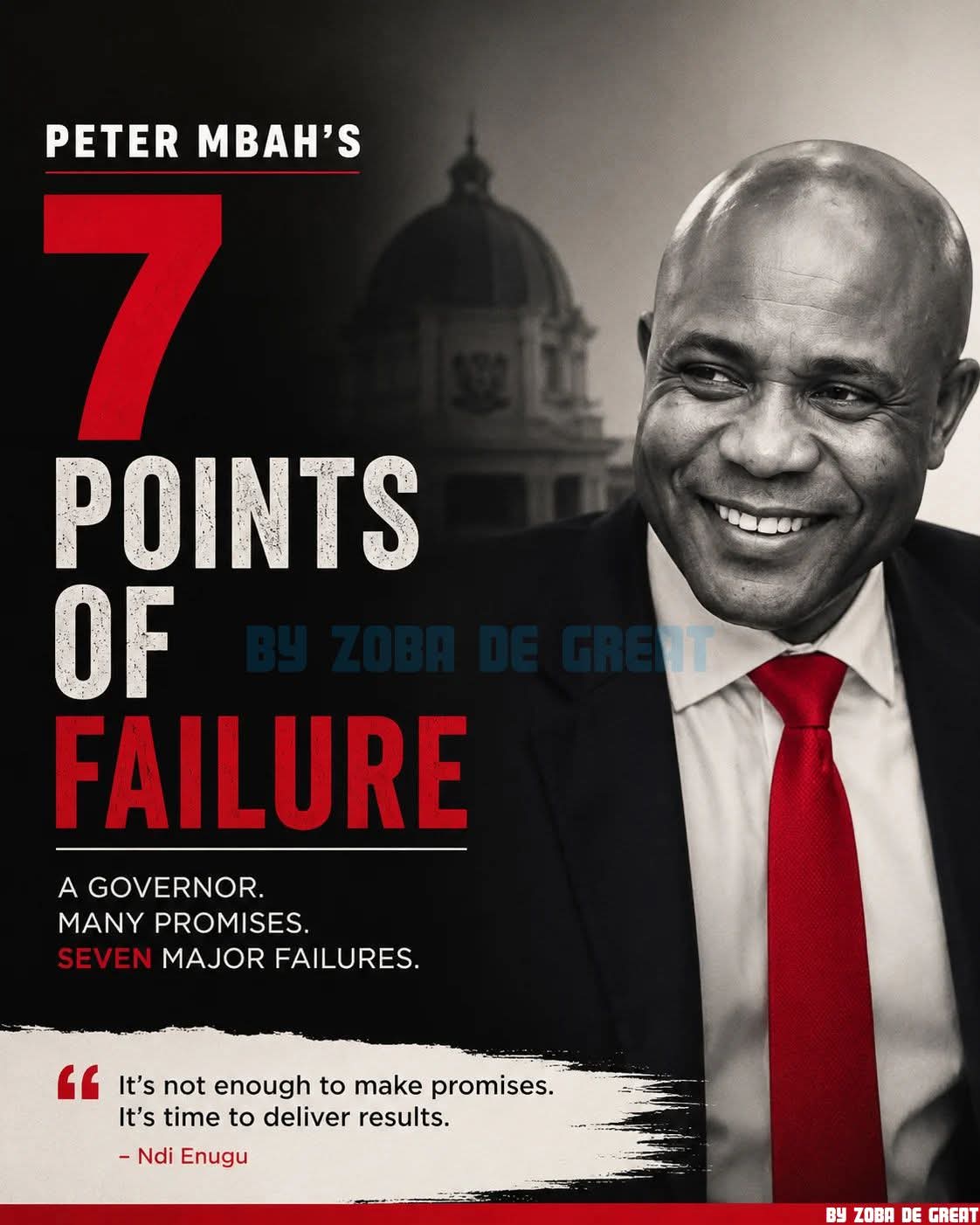 Political Tension Rises in Enugu as Viral “7 Points of Failure” Article Targets Governor Peter Mbah