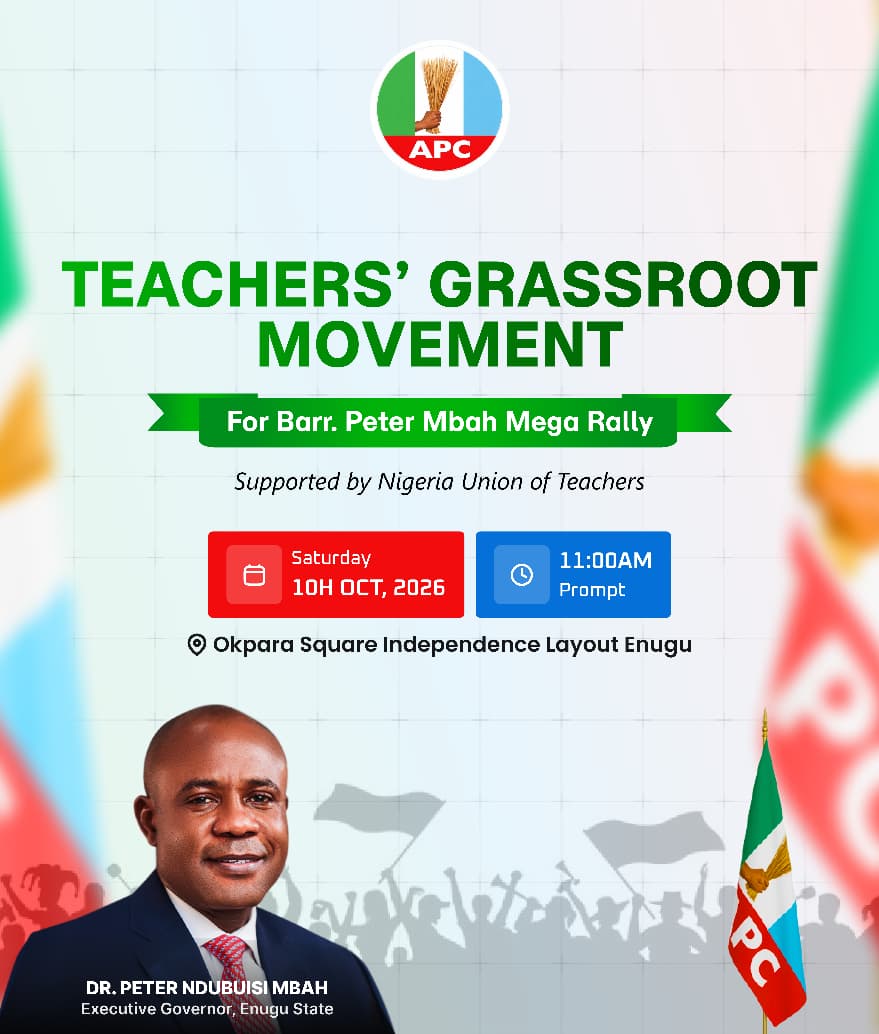 FORCED APPRECIATION: MBAH’S ADMINISTRATION WEAPONIZES TEACHER RECRUITMENT FOR APC POLITICAL RALLIES AS PANIC FORCES POSTPONEMENT