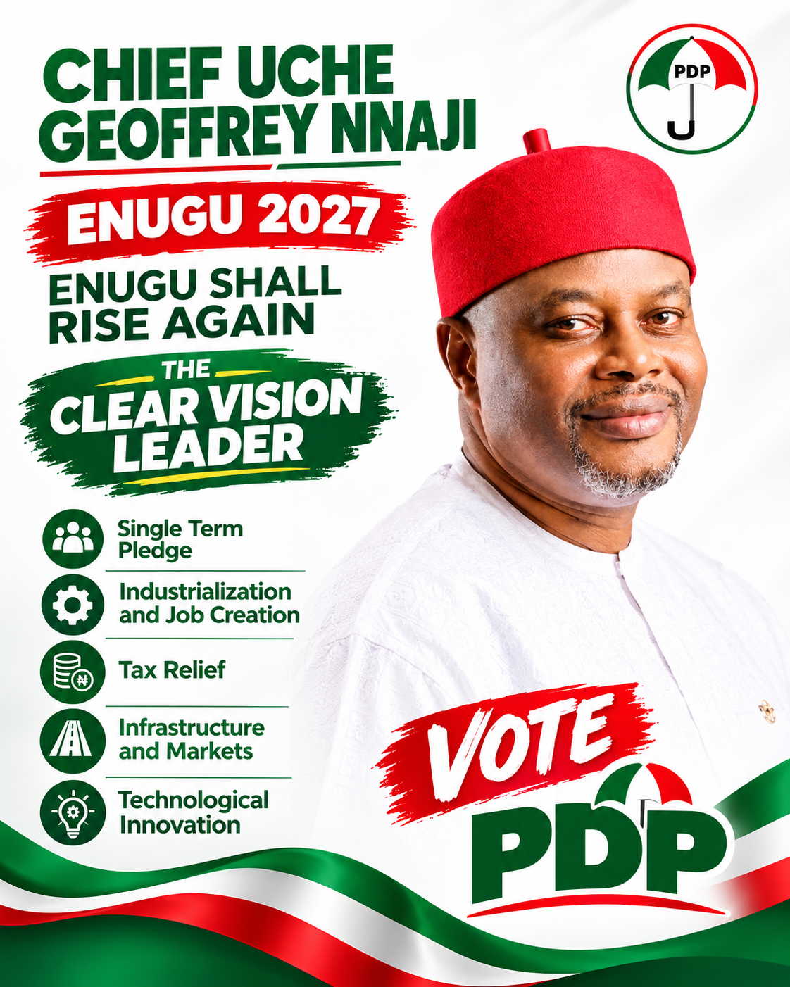 ENUGU 2027: WHY CHIEF UCHE GEOFFREY NNAJI’S VISION FOR ECONOMIC RELIEF, INDUSTRIALISATION AND PEOPLE-CENTRED GOVERNANCE DESERVES ATTENTION — A COST-BENEFIT ANALYSIS