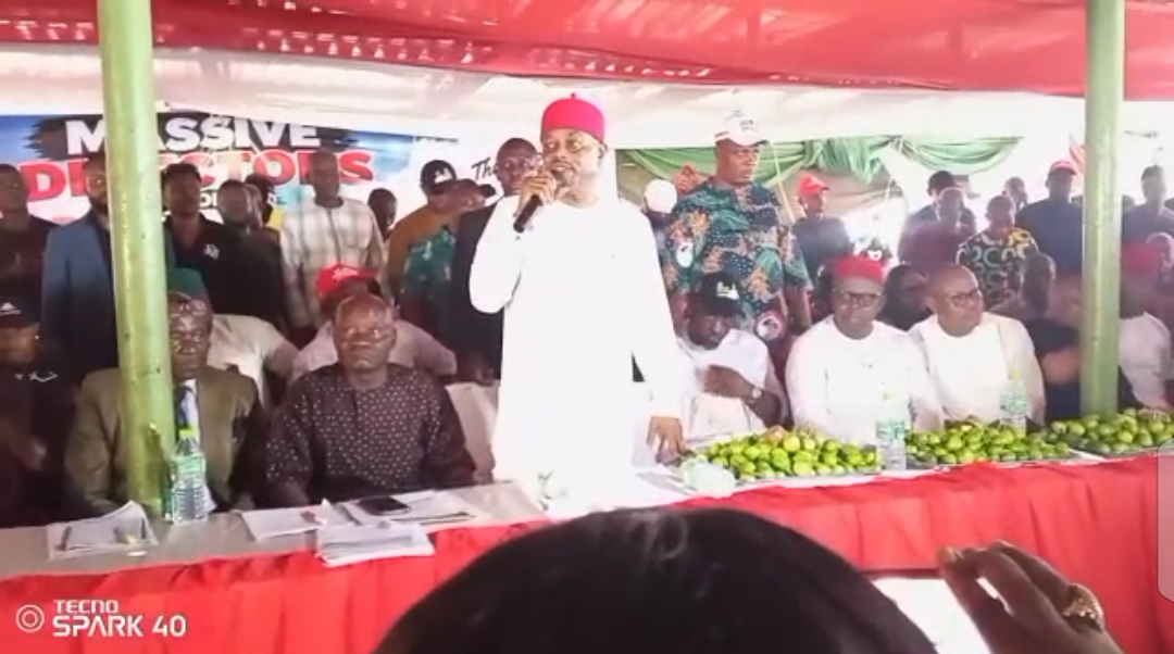 MASSIVE POLITICAL ALIGNMENT: OVER 10,000 NDC MEMBERS COLLAPSE STRUCTURES ACROSS 260 WARDS INTO PDP FOR NWAKAIBIE