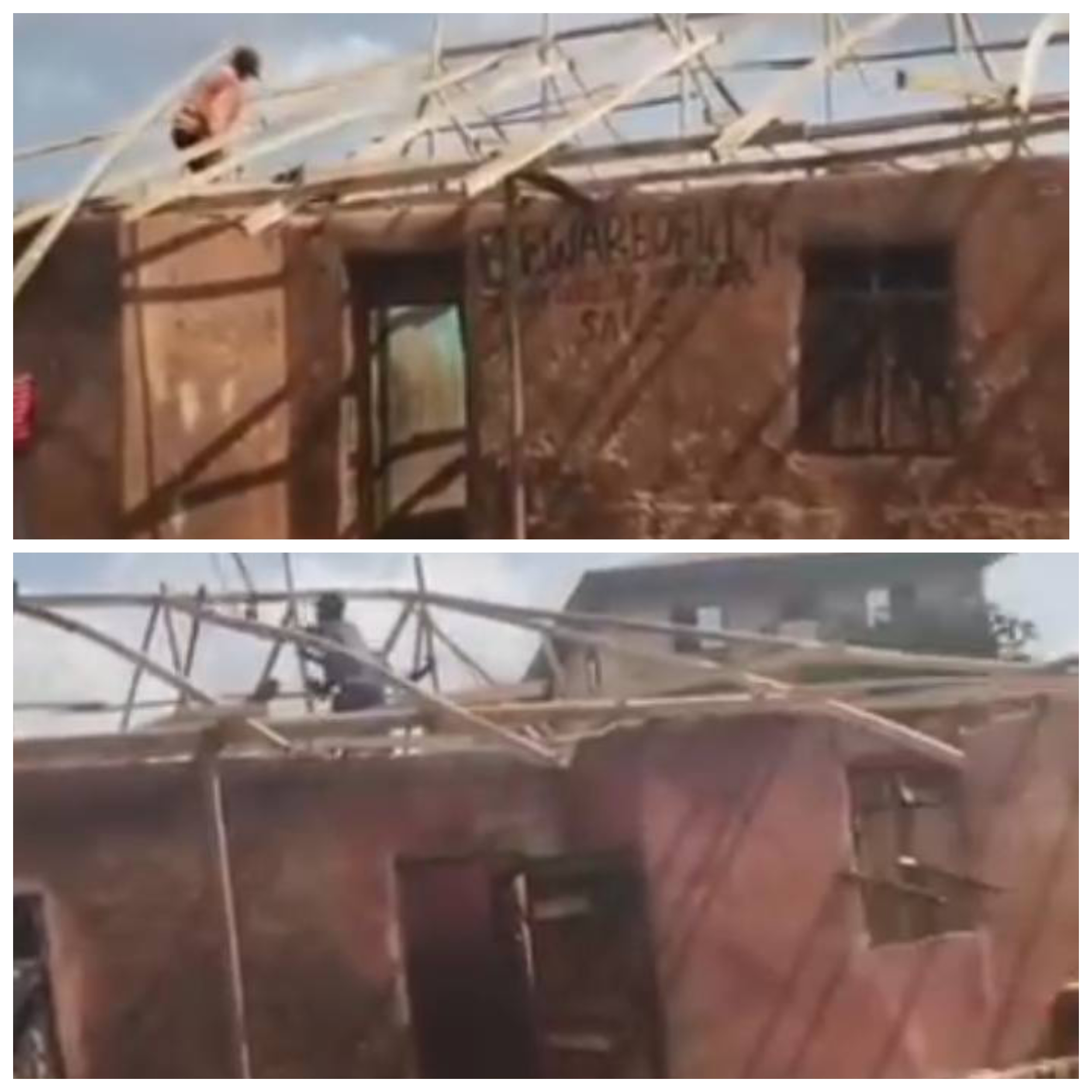 Odaa Opuo Commences Renovation of Rainstorm-Damaged Building in Abakpa Nike