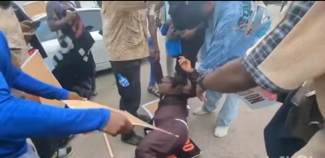 June 12 Protest: Sowore Stumbles as Police Disperse Abuja Demonstrators with Teargas